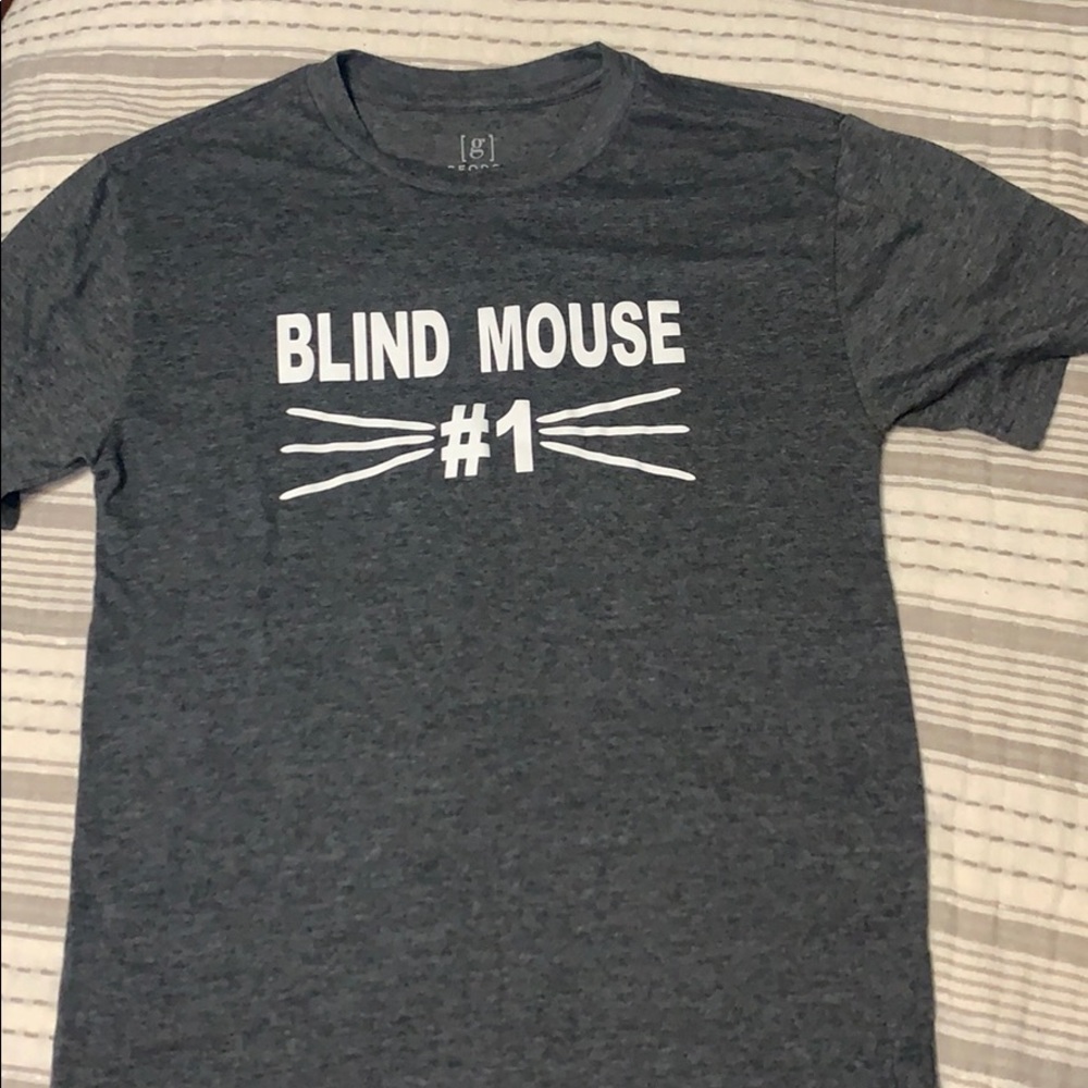 Blind Mouse Grey T-shirt